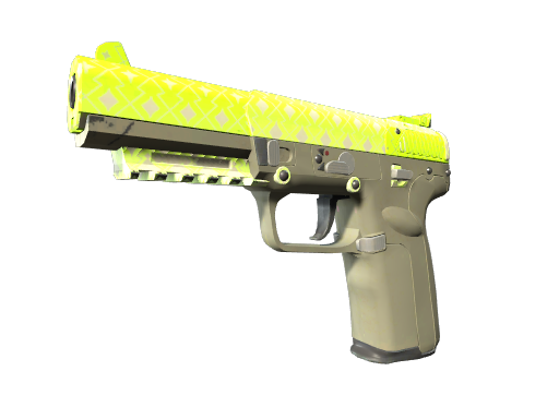 Five-SeveN | Neon Kimono (Battle-Scarred)