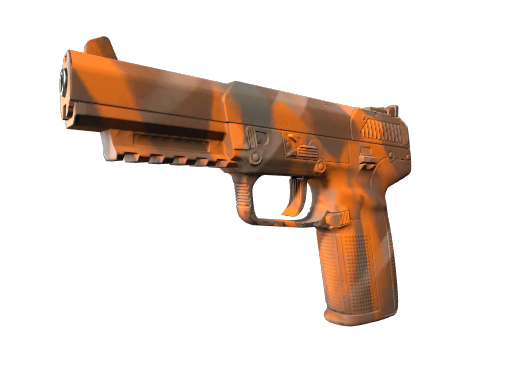 Five-SeveN | Orange Peel (Battle-Scarred)