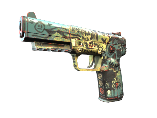 Five-SeveN | Scrawl (Battle-Scarred)