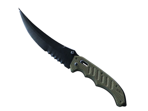★ Flip Knife | Blue Steel (Battle-Scarred)