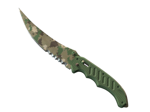 ★ Flip Knife | Forest DDPAT (Battle-Scarred)