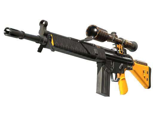 G3SG1 | Orange Kimono (Battle-Scarred)