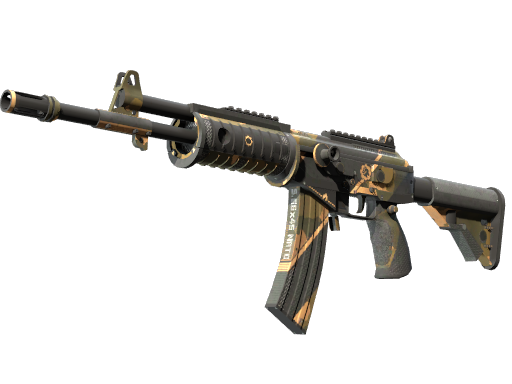Galil AR | Black Sand (Battle-Scarred)