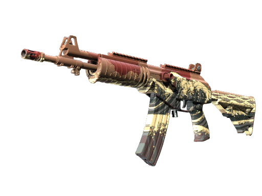 Galil AR | Crimson Tsunami (Battle-Scarred)