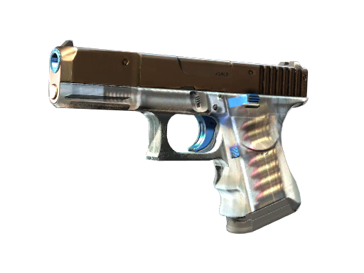 Glock-18 | Clear Polymer (Battle-Scarred)