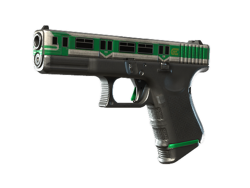 Glock-18 | Green Line (Battle-Scarred)