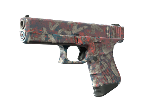 Glock-18 | Teal Graf (Battle-Scarred)