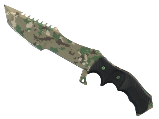 ★ Huntsman Knife | Forest DDPAT (Battle-Scarred)