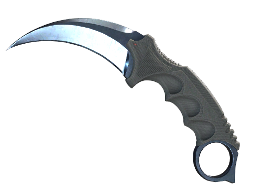 ★ Karambit | Blue Steel (Battle-Scarred)