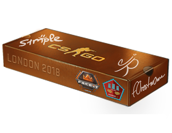 London 2018 Mirage Souvenir Package