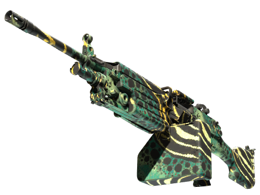M249 | Emerald Poison Dart (Factory New)