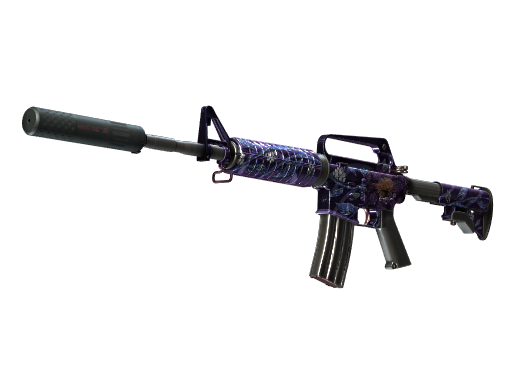M4A1-S | Black Lotus (Battle-Scarred)