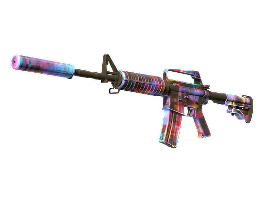 M4A1-S | Glitched Paint (Battle-Scarred)