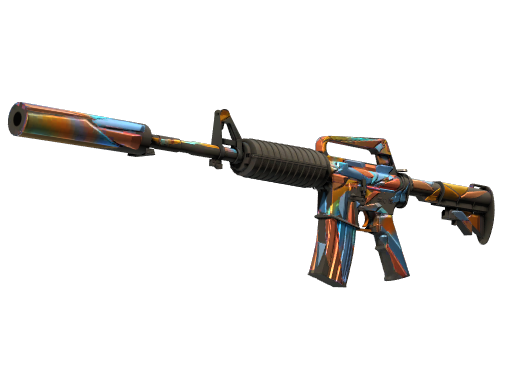 M4A1-S | Leaded Glass (Battle-Scarred)