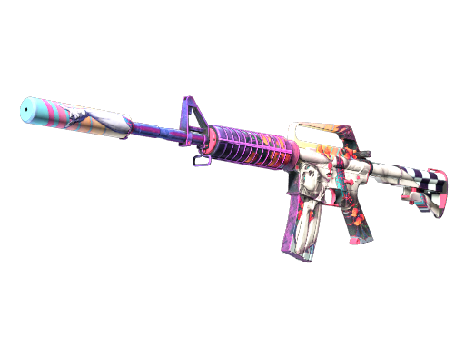 M4A1-S | Vaporwave (Battle-Scarred)