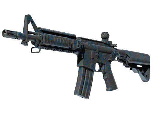 M4A4 | Dark Blossom (Battle-Scarred)
