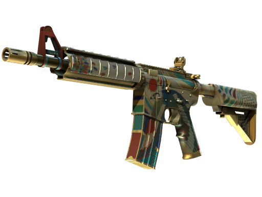 M4A4 | Eye of Horus (Battle-Scarred)