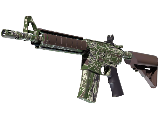 M4A4 | Jungle Tiger (Battle-Scarred)