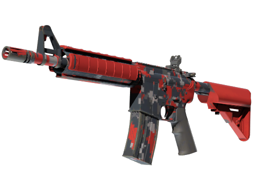 M4A4 | Red DDPAT (Battle-Scarred)