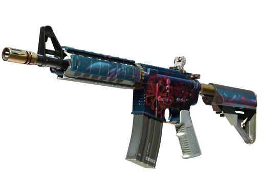 M4A4 | Spider Lily (Battle-Scarred)