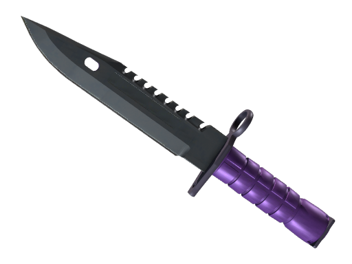 ★ M9 Bayonet | Ultraviolet (Battle-Scarred)