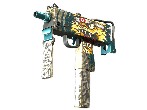 MAC-10 | Cat Fight (Battle-Scarred)