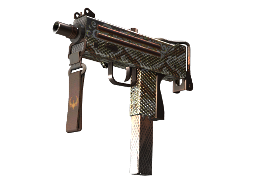 MAC-10 | Hot Snakes (Battle-Scarred)