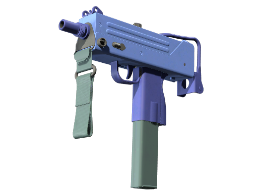 MAC-10 | Indigo (Battle-Scarred)