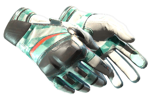 ★ Moto Gloves | Spearmint (Battle-Scarred)