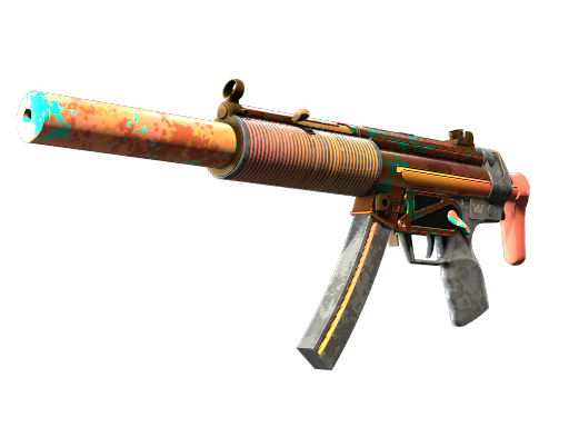 MP5-SD | Oxide Oasis (Battle-Scarred)