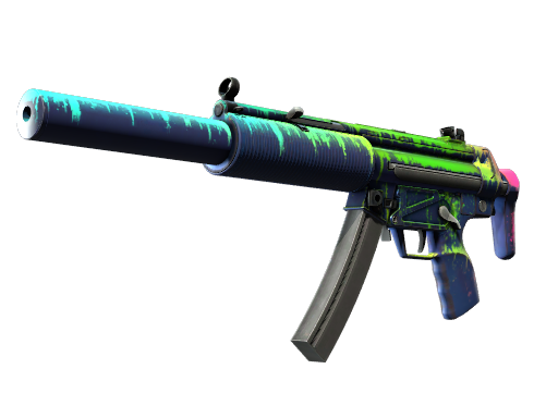 MP5-SD | Phosphor (Battle-Scarred)