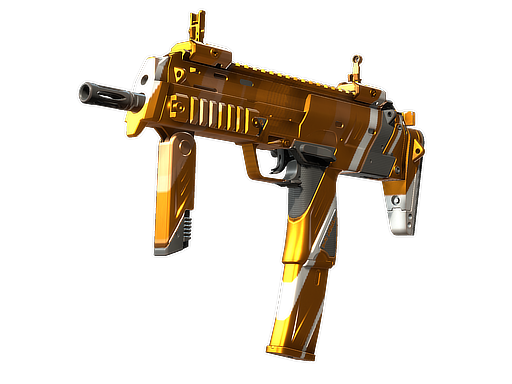 MP7 | Amberline (Battle-Scarred)