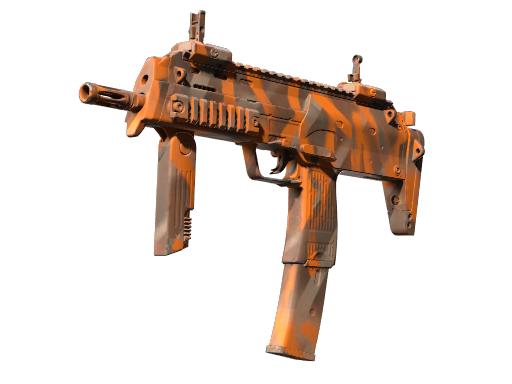 MP7 | Orange Peel (Battle-Scarred)