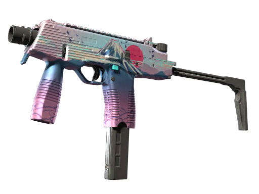 MP9 | Mount Fuji (Battle-Scarred)