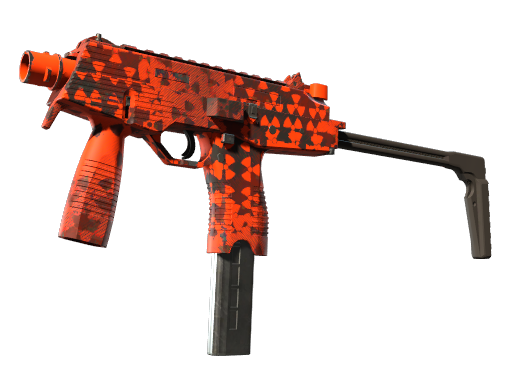 MP9 | Setting Sun (Battle-Scarred)
