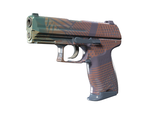 P2000 | Coral Halftone (Battle-Scarred)