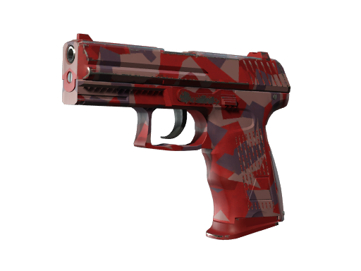 P2000 | Red FragCam (Battle-Scarred)