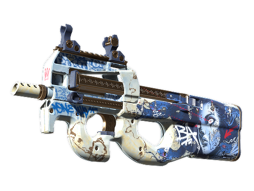 P90 | Deathgaze (Battle-Scarred)
