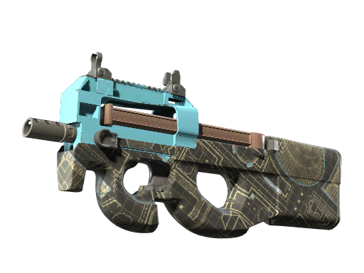 P90 | Facility Negative (Battle-Scarred)