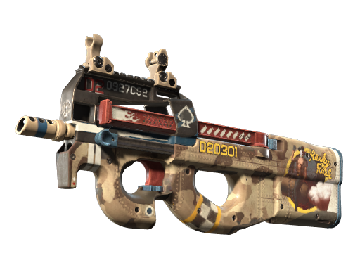 P90 | Randy Rush (Battle-Scarred)