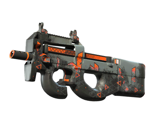 P90 | Trigon (Battle-Scarred)