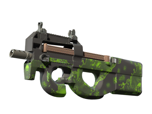 P90 | Virus (Battle-Scarred)