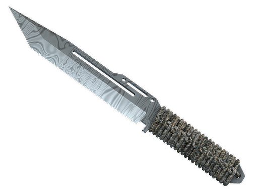 ★ Paracord Knife | Damascus Steel (Battle-Scarred)