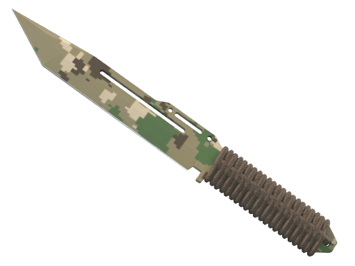 ★ Paracord Knife | Forest DDPAT (Battle-Scarred)