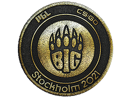 Patch | BIG (Gold) | Stockholm 2021