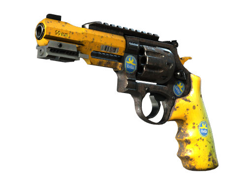 R8 Revolver | Banana Cannon (Battle-Scarred)
