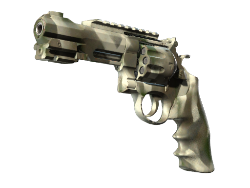 R8 Revolver | Bone Mask (Battle-Scarred)