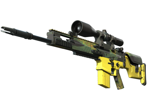 SCAR-20 | Jungle Slipstream (Battle-Scarred)