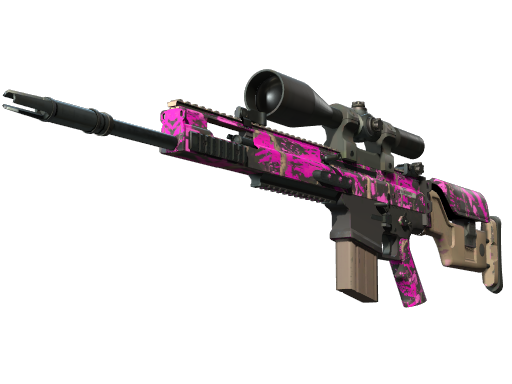 SCAR-20 | Splash Jam (Battle-Scarred)