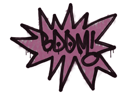 Sealed Graffiti | BOOM (Princess Pink)
